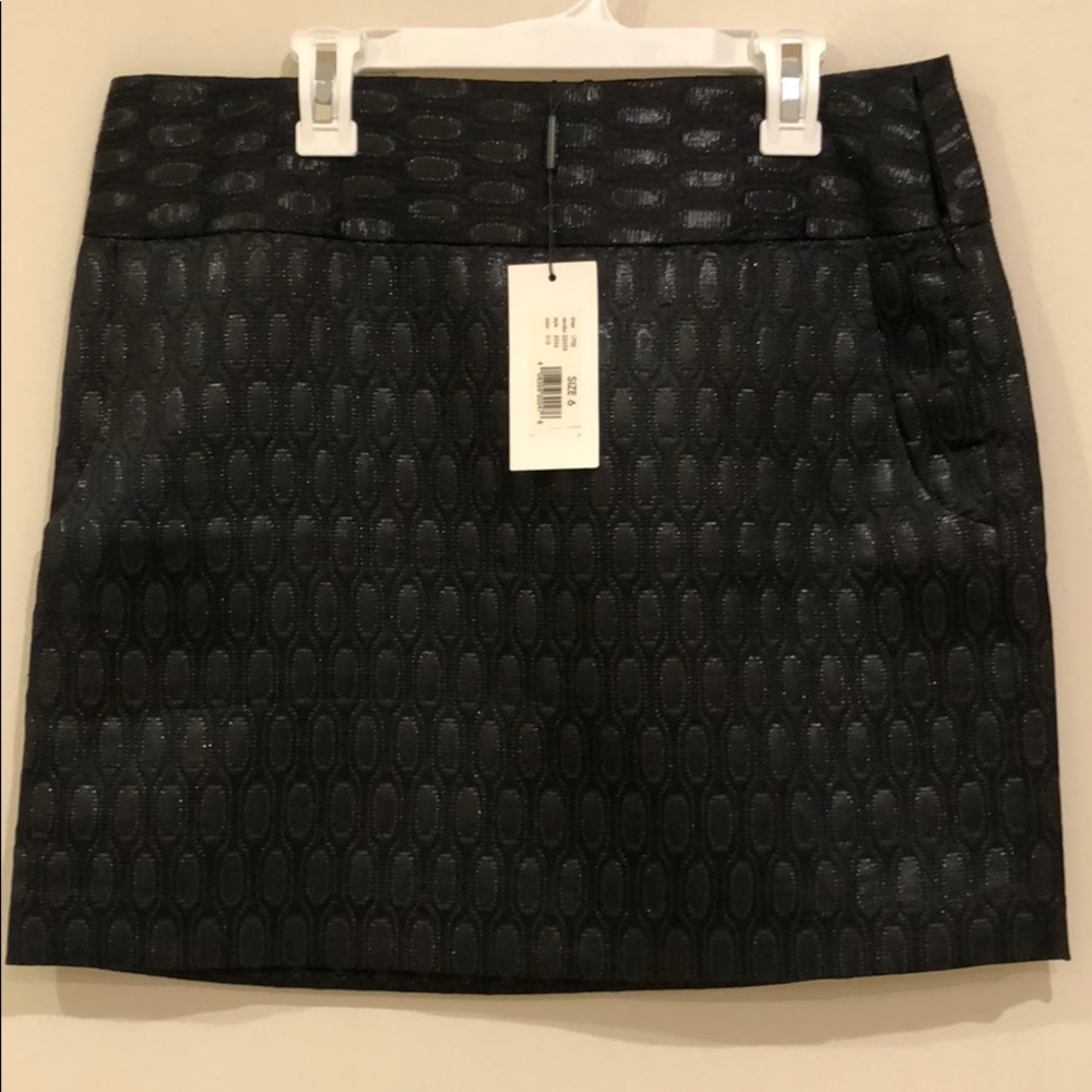 NWT Calvin Klein black mini skirt size 6